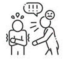 Intimidation - The action of intimidating someone, or the state of being intimidated.