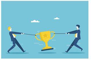 Concurs - Existing, happening, or done at the same time.