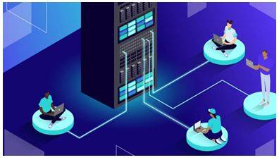 Host - The act of providing space, services, or resources for an event, activity, or digital presence.