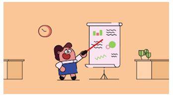 Described - Give a detailed account in words of.