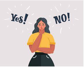 Hesitation - To pause before you do or say something, often because you are uncertain or nervous about it.