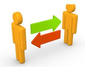 Reciprocate - The practice of exchanging things, actions, or services for mutual benefit, often based on the principle of fairness and balance.