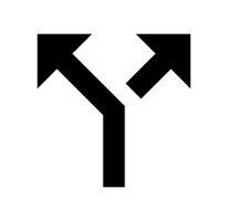 Diverted - Cause (someone or something) to change course or turn from one direction to another.