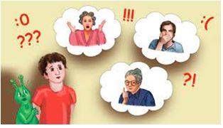 Expressed - To show something such as a feeling or an opinion by words or actions