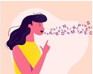 Articulation - Pronounce (something) clearly and distinctly.