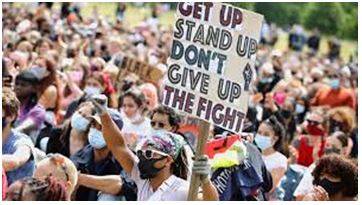 Protesting - Express an objection to what someone has said or done