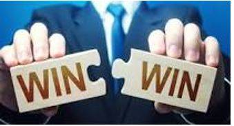 Negotiating - Obtain or bring about by discussion.