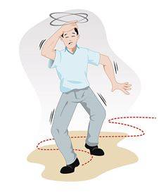 Staggering - To walk or move unsteadily, as if about to fall.
