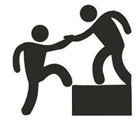 Reinforcing - Strengthening or supporting something.