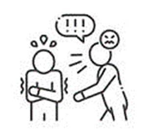 Intimidation - The action of intimidating someone, or the state of being intimidated.