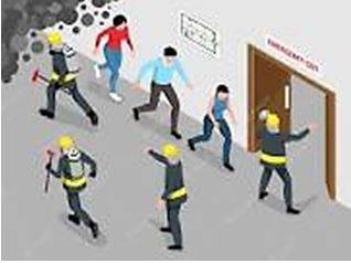 Evacuate - The act of moving people from a dangerous place to somewhere safe