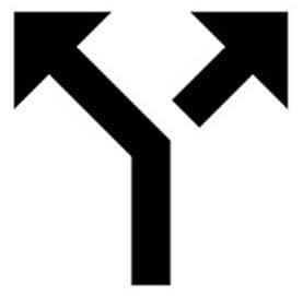 Diverted - Cause (someone or something) to change course or turn from one direction to another.