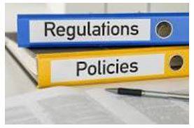 Regulated - A rule or directive made and maintained by an authority.