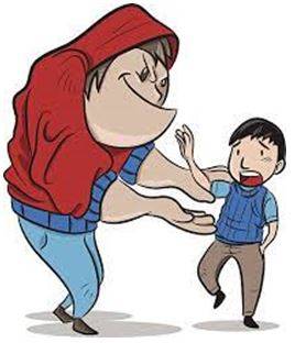 Extorts - Obtain (something) by force, threats, or other unfair means.
