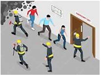 Evacuation - The act of moving people from a dangerous place to somewhere safe.