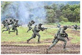 Invasion - An instance of invading a country or region with an armed force.