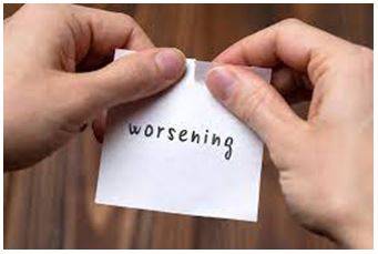 Exacerbate - To make something worse, especially a disease or problem.
