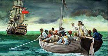 Mutiny - Refusing to obey the orders of a person in authority.