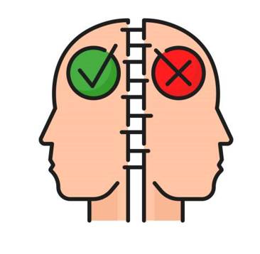 Ambivalent - Having mixed feelings or contradictory ideas about something or someone.