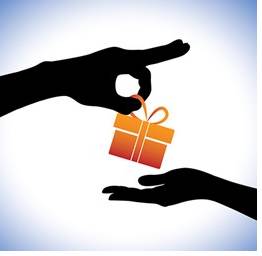 Magnanimous - Very generous or forgiving, especially toward a rival or someone less powerful.