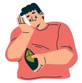 Penurious - Extremely poor; unwilling to spend money; miserly.