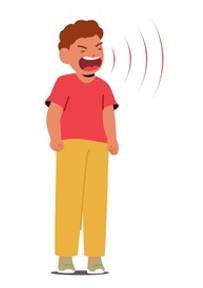 Tumult - A loud, confused noise, especially one caused by a large mass of people; a state of confusion or disorder.