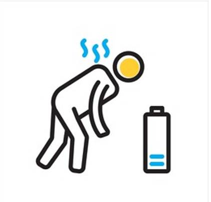 Enervating - Causing one to feel drained of energy or vitality; weakening.