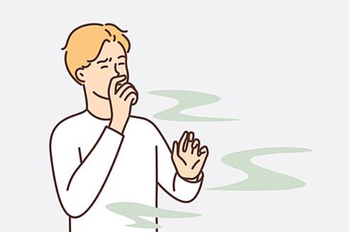 Mephitic - Foul-smelling or having a noxious, poisonous odor.