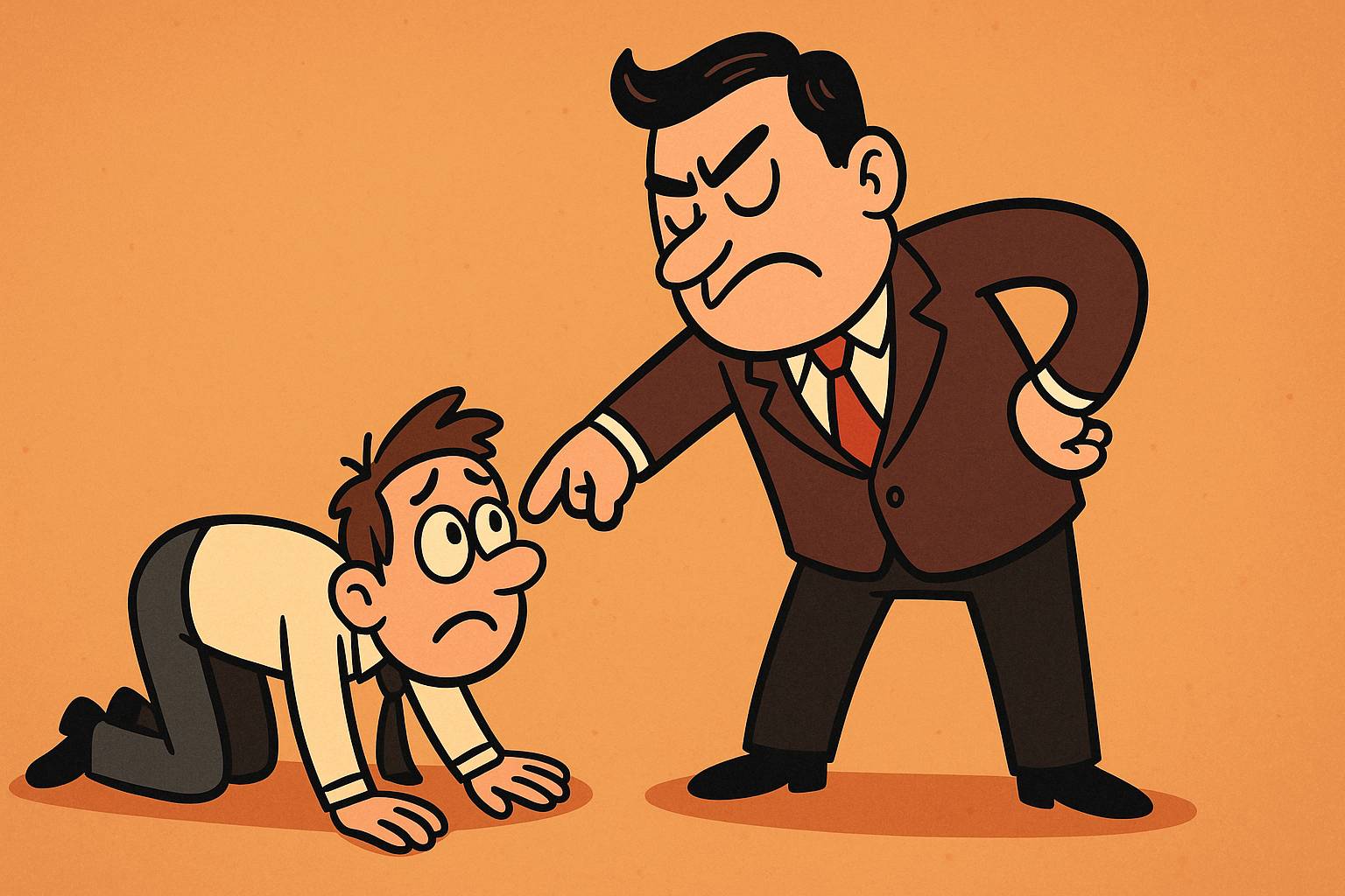 Subservient - Too willing to obey someone else; behaving like a servant and accepting their authority without question. (bahut adhik aagya-kaari, dusron ke neeche dab kar rehne wala)