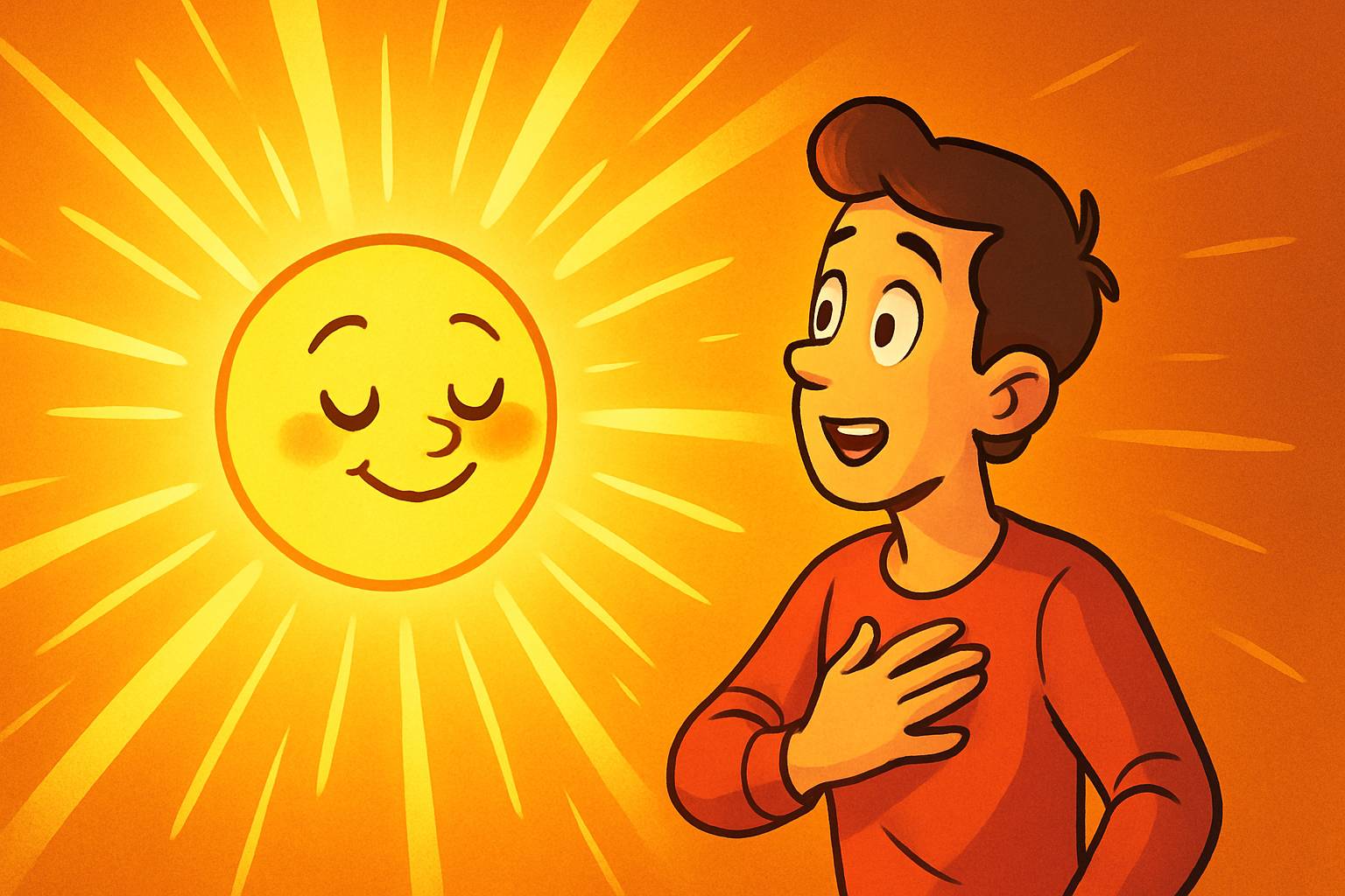 Candescence - The state of glowing with intense light or heat; brilliant radiance or brightness.