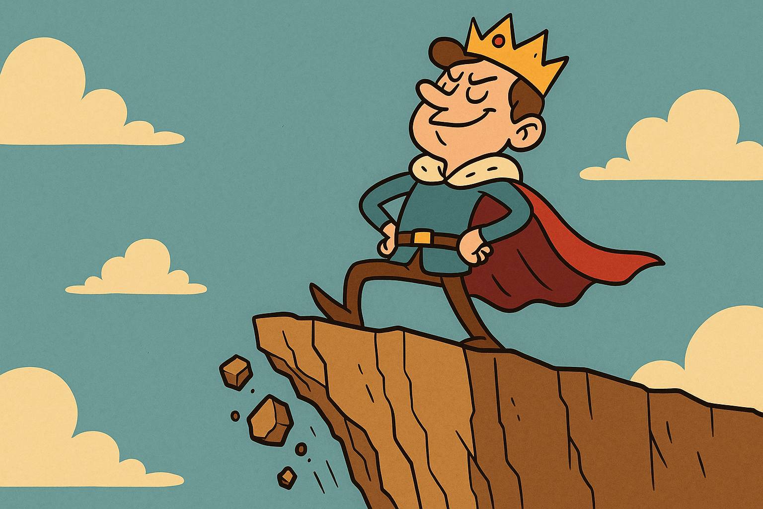 Hubris - Excessive pride or self-confidence, often leading a person to disrespect others or ignore limits.