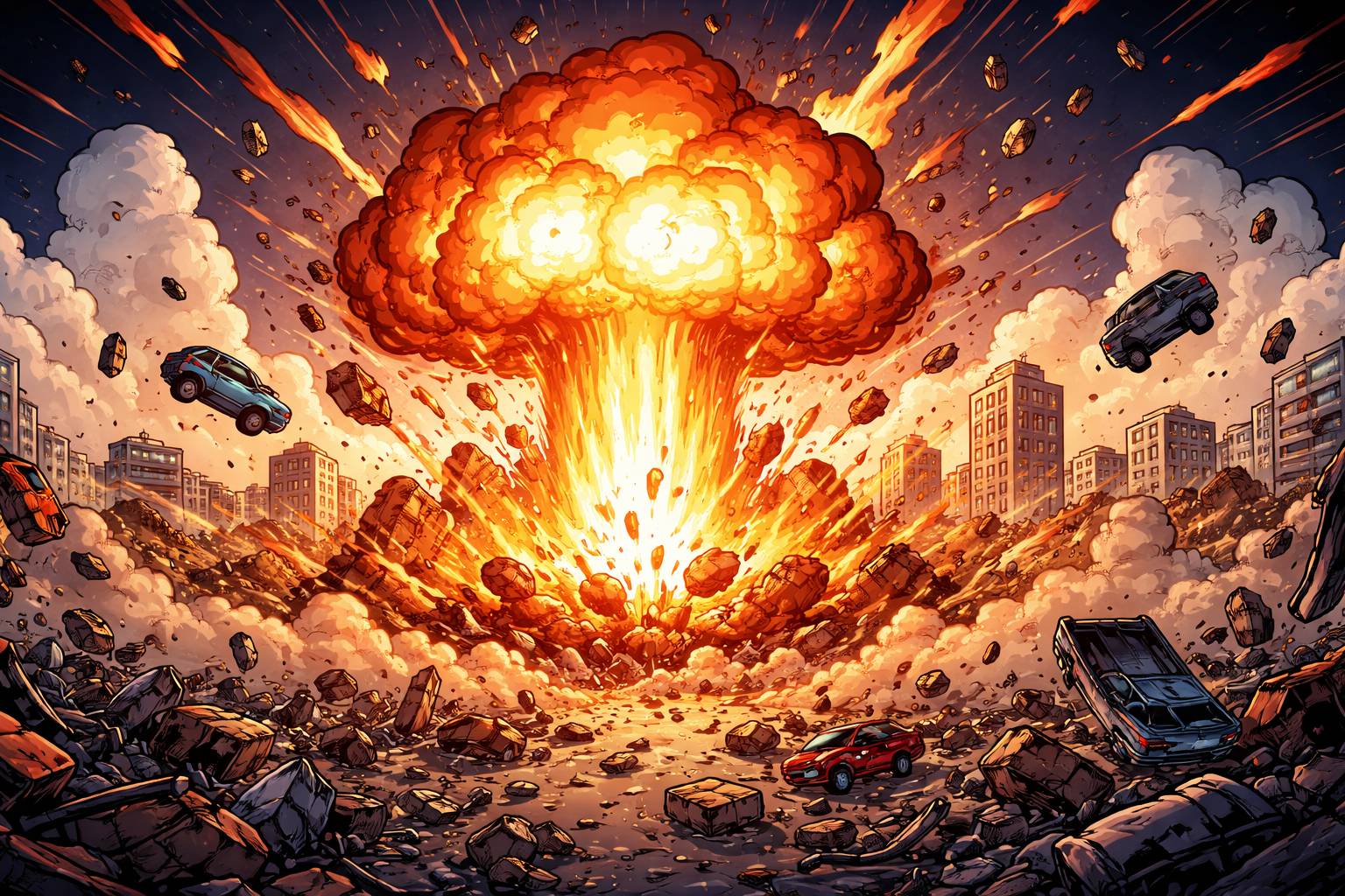 Obliterate - Completely destroy; wipe out.