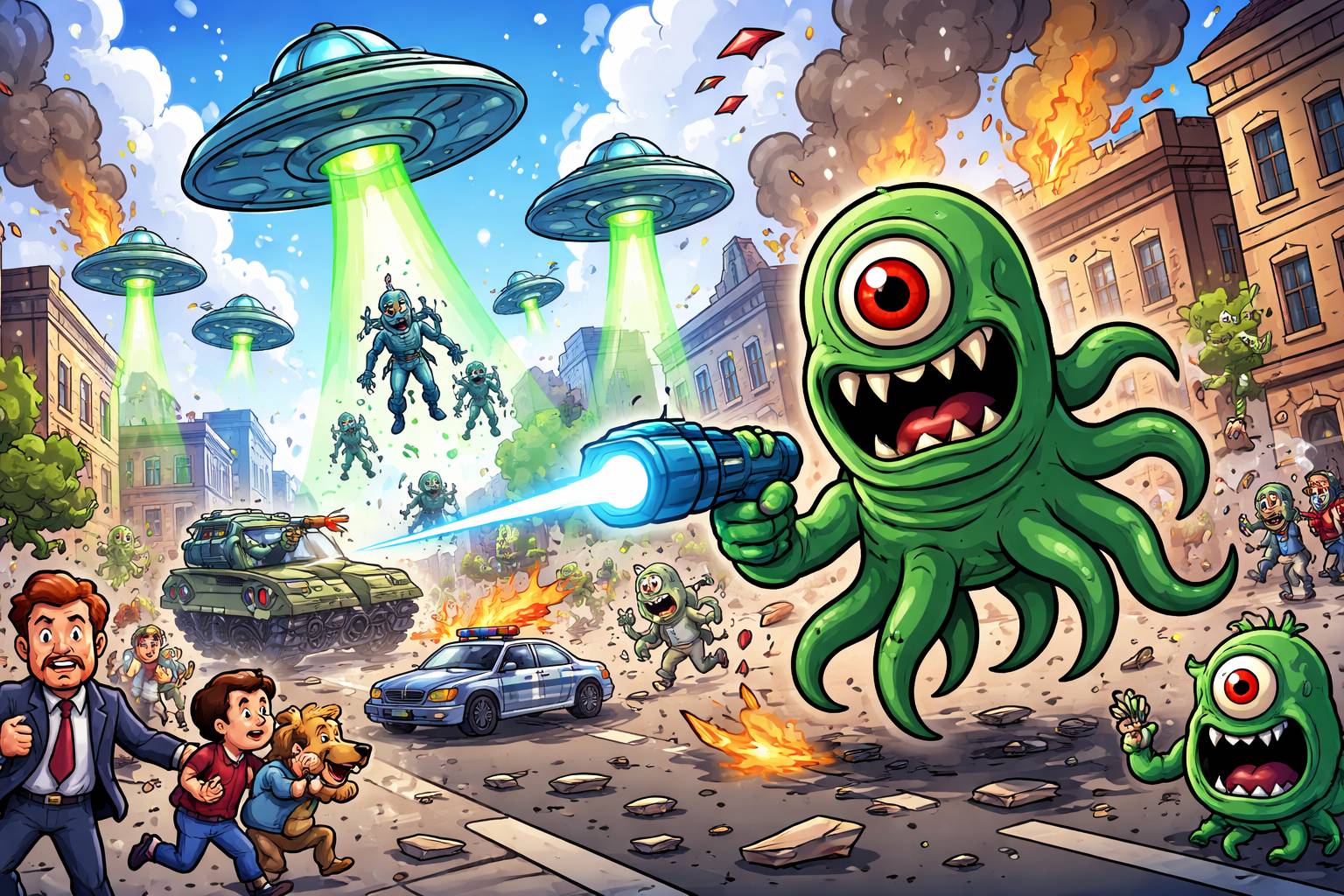Incursion - A sudden invasion or attack, especially into enemy territory.