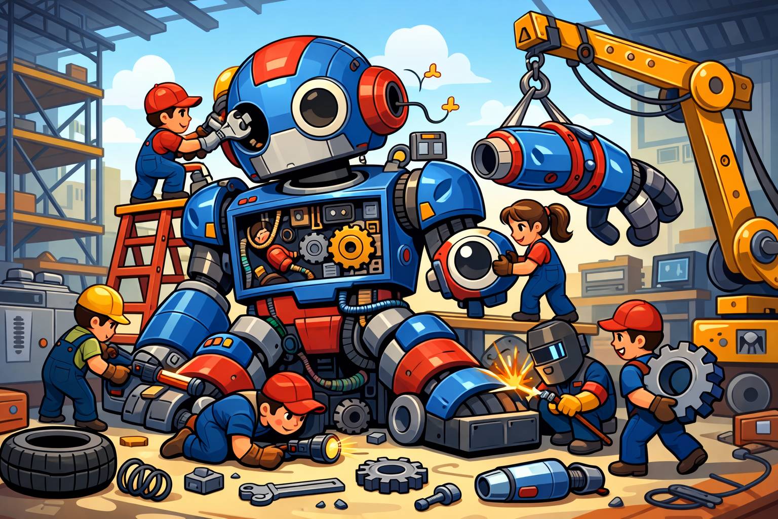 Overhaul - Examine thoroughly and repair or improve; renovate completely.