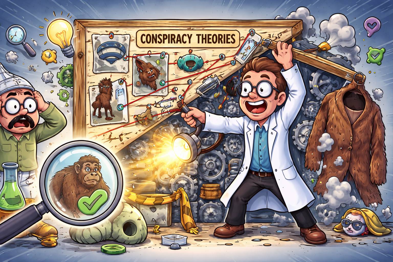 Debunk - Expose the falseness of a myth, idea, or claim.
