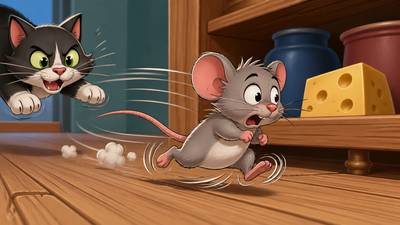 Scuttle - To run quickly with short steps; to deliberately sink a ship or abandon a plan.