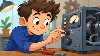 Tweak - To make a small change or adjustment to improve something; to pinch or twist slightly.