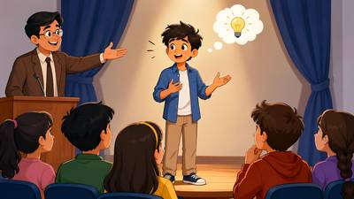 Extempore - Spoken or performed without previous preparation.