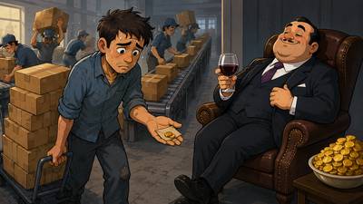 Underpay - Pay someone less than is fair or deserved for their work.